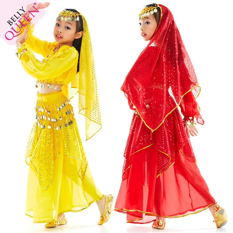 Dancewear Polyester Belly Dance Costumes For Children Dancewear Polyester Belly Dance Costumes For Children